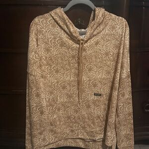 Womens retro wrangler hoodie size Medium